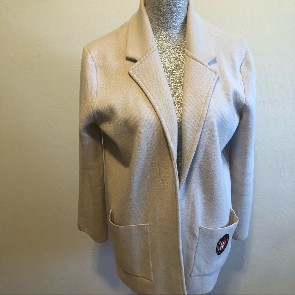 Magaschoni long sleeves open front sweater